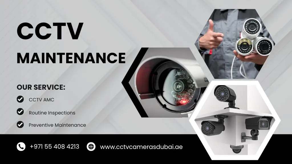 CCTV CAMERA MAINTENANCE SERVICES(صيانة كاميرات المراقبة) by cctv cameras dubai