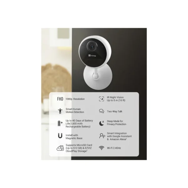 EZVIZ CB1 security camera(كاميرا المراقبة EZVIZ CB1)features